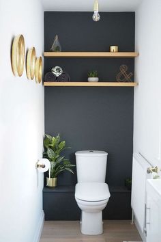 décoration toilettes moderne